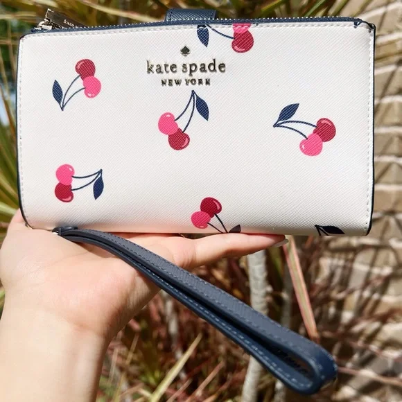 Kate Spade Cherry phone wristlet - Picture 2 of 4